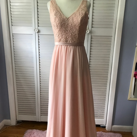 Dresses & Skirts - Blush bridesmaids gown